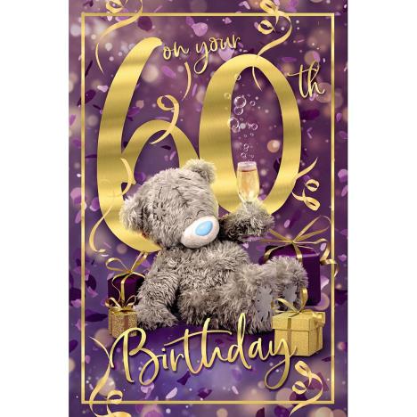 3D Holographic 60th Birthday Me to You Bear Card £3.39